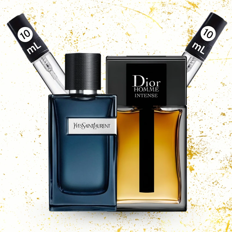 Pack 10ml Dior homme intense  + 10ml Y EDP + Livraison Gratuit