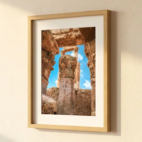 لوحة معبد هرقل (40x50 cm)