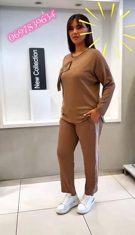 طقم أنيق ومريح… متوفر بثلاثة ألوان راقية!