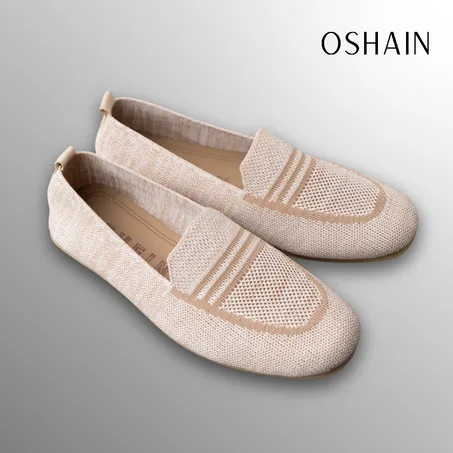 Women's Tricot flat shoes