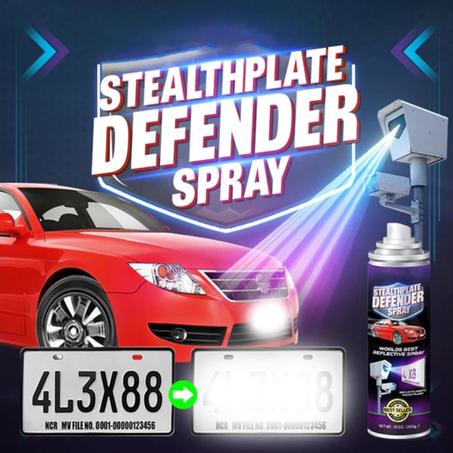 بخاخ لوحة الأرقام غير المرئي لسيارتك