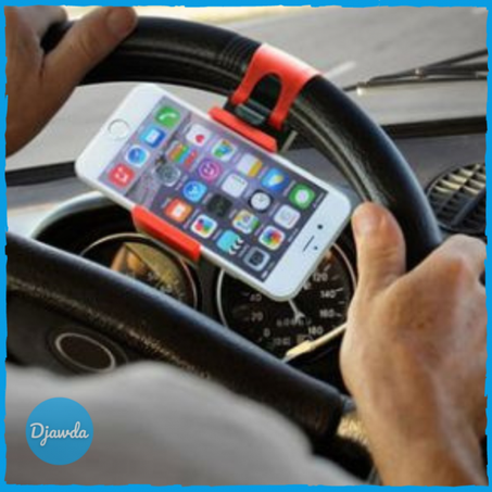 حامل الهاتف القابل لالتصاق