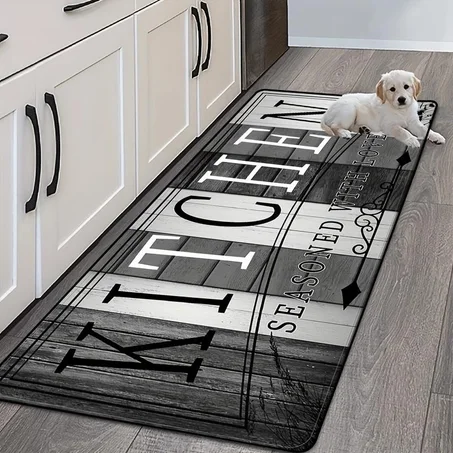 🍳 Modern Kitchen Runner Mat