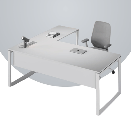 Bureau semi metallique