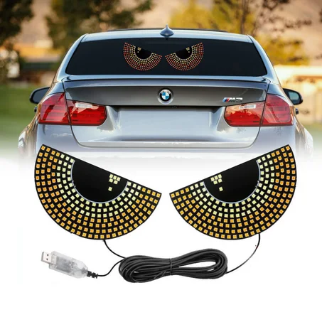 أضواء خلفية ديناميكية LED بتصميم Devil Eyes للسيارة 300ألف