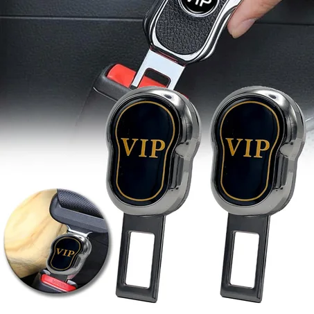 مشبك حزام أمان السيارة بتصميم VIP قطعتين 220ألف