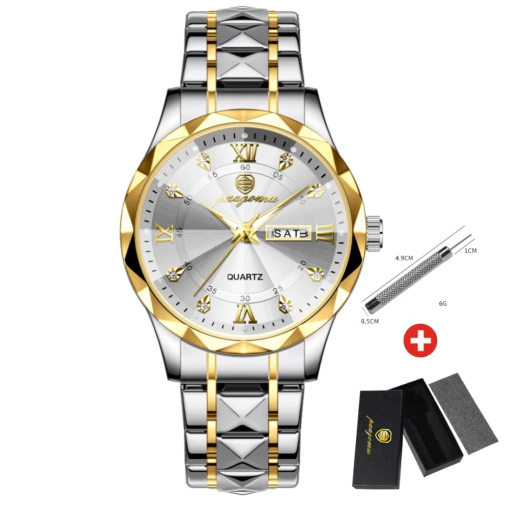 Gold white