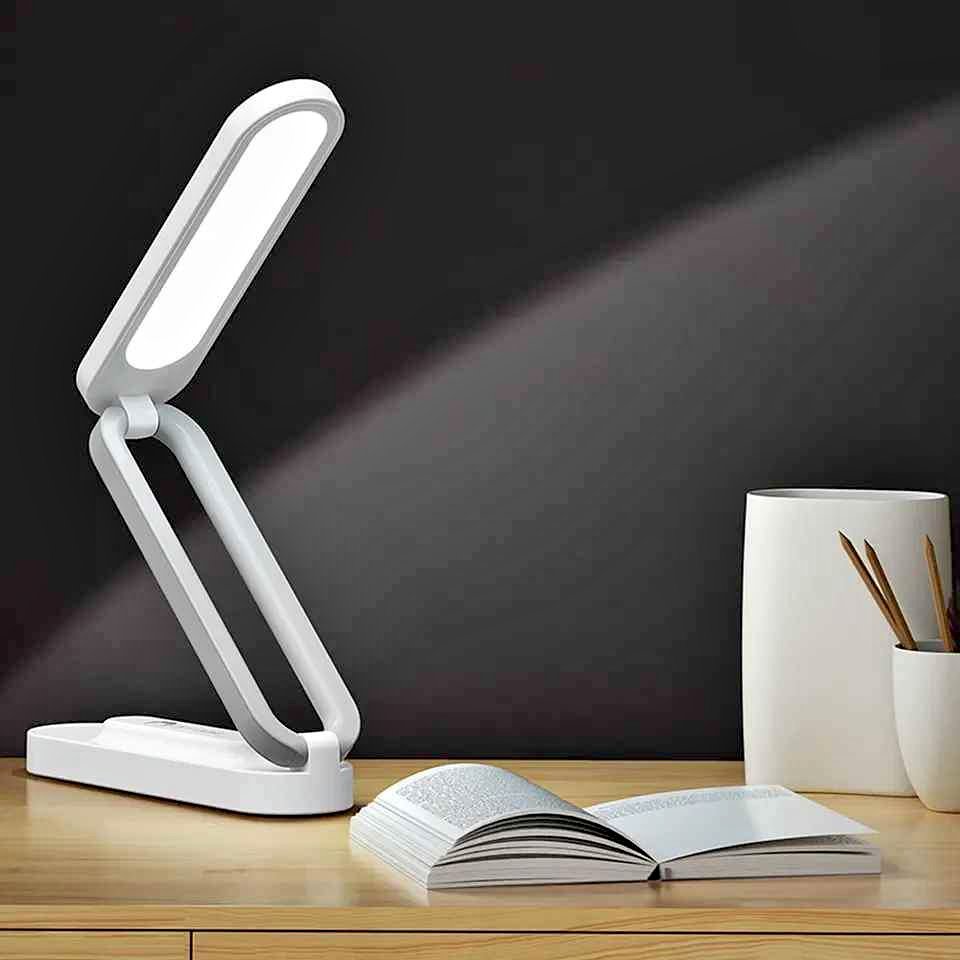 مصباح مكتب القراءة LED القابل للطي RECHARGEABLE