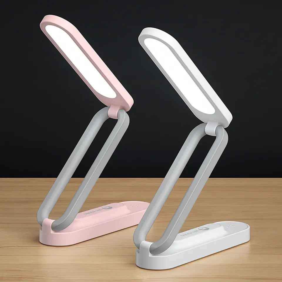 مصباح مكتب القراءة LED القابل للطي RECHARGEABLE