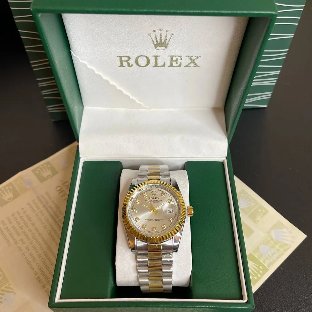 Rolex Datejust 31 mm — Fabriquée en acier inoxydable de haute qualité.