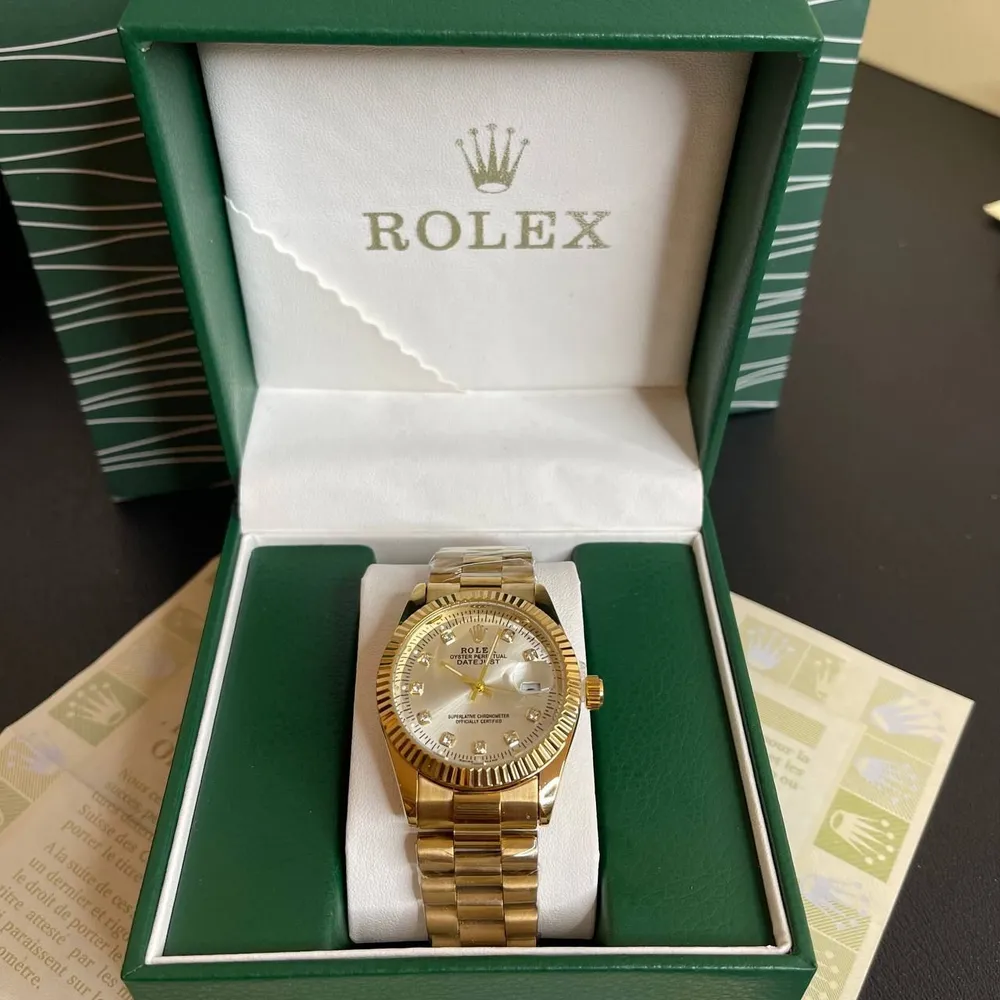 Rolex Datejust 31 mm — Fabriquée en acier inoxydable de haute qualité.