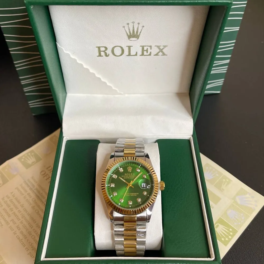Rolex Datejust 31 mm — Fabriquée en acier inoxydable de haute qualité.