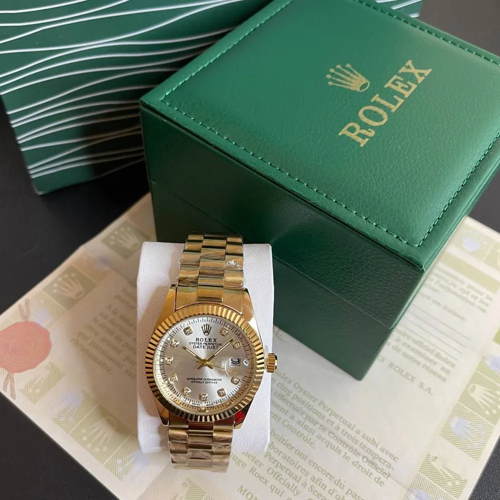 Rolex Datejust 31 mm — Fabriquée en acier inoxydable de haute qualité.