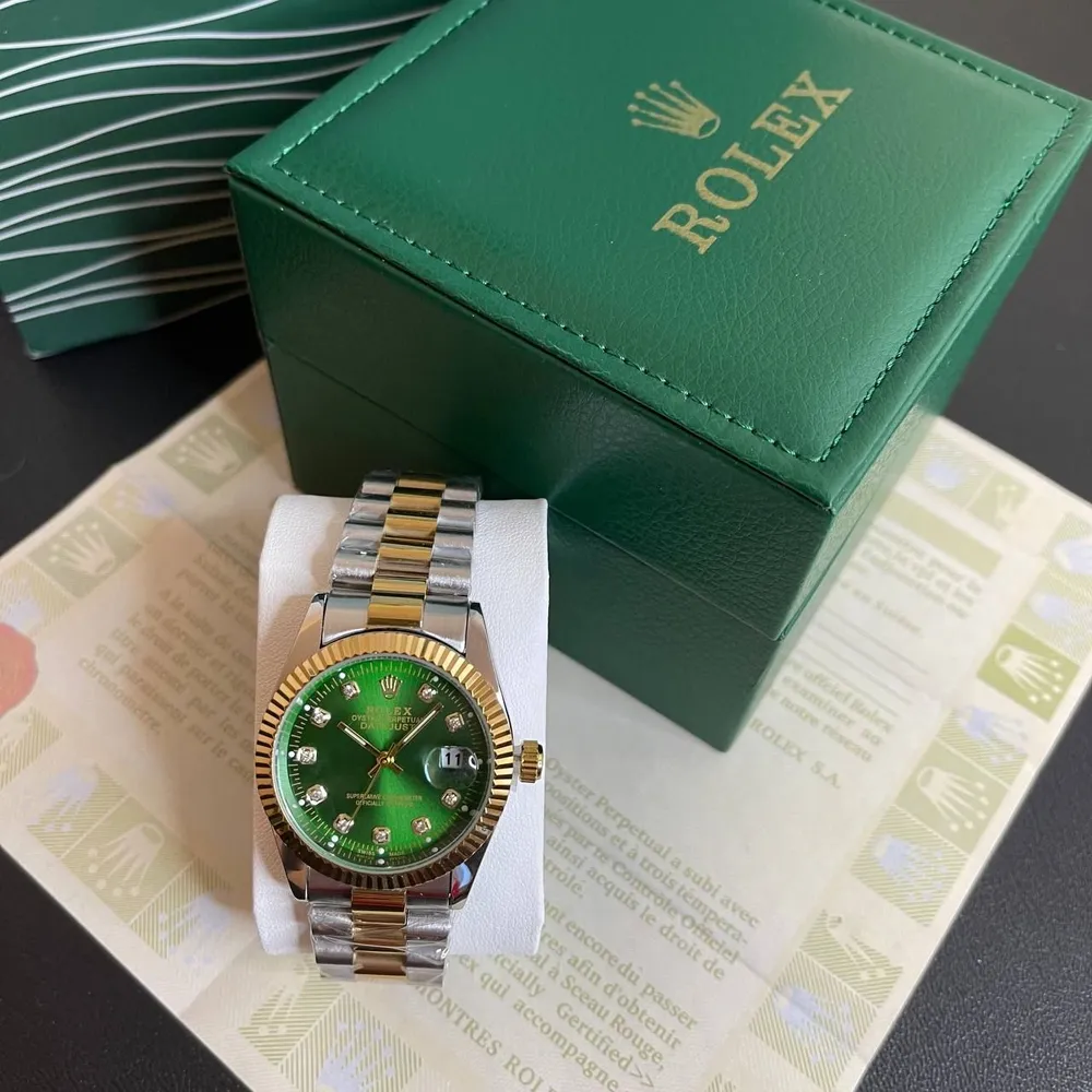 Rolex Datejust 31 mm — Fabriquée en acier inoxydable de haute qualité.