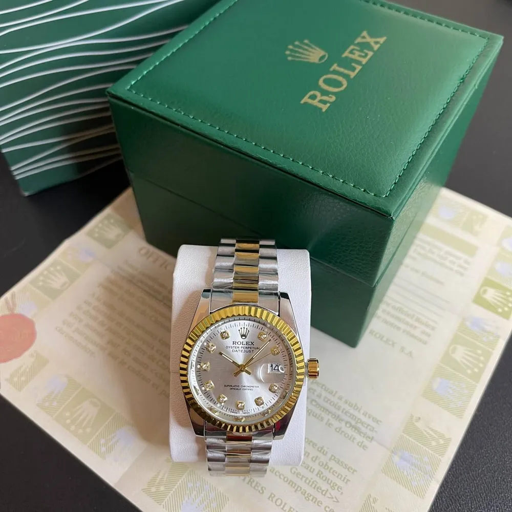 Rolex Datejust 31 mm — Fabriquée en acier inoxydable de haute qualité.