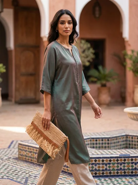 حقيبة تقليدية أنيقة بلمسة عصرية