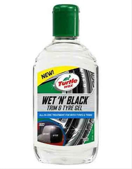TURTLE WAX WET & BLACK TRIM & TIRE GEL 300ml