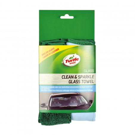 TURTLE WAX MICROFIBRE SPECIAL VITRES 2EN1