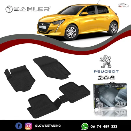 Tapis 4D Sahler Peugeot 208 (2021 - 2023)