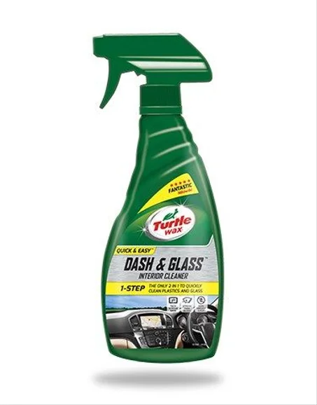 TURTLE WAX NETTOYANT INTÉRIEUR TABLEAU DE BORD ET VITRES 500ml