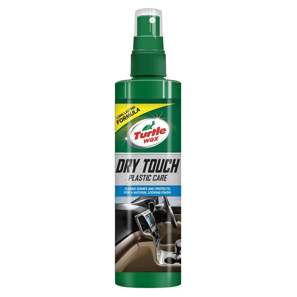 TURTLE WAX DRY TOUCH PLASTIC CAR SHINE SPRAY 300 ML