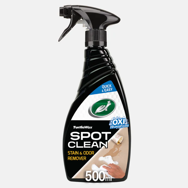TURTLE WAX DETACHANT ET DESODORISANT SPOT CLEAN 500ml