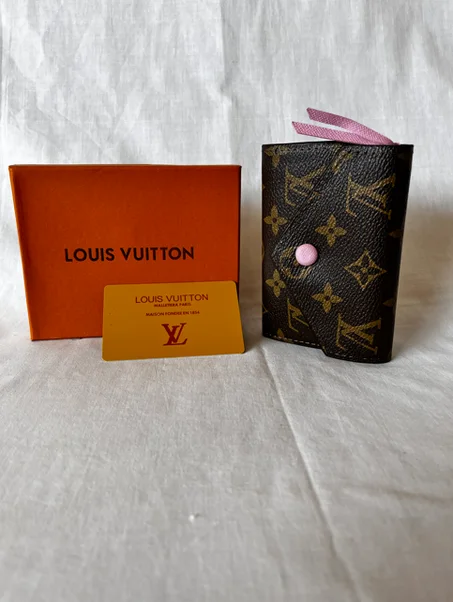 PORTE MONNAIE LV ROSE