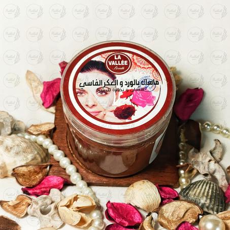 قناع الورد و العكر الفاسي