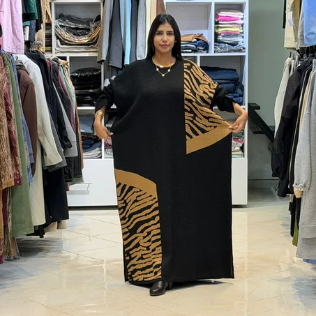 Robe en laine tendance