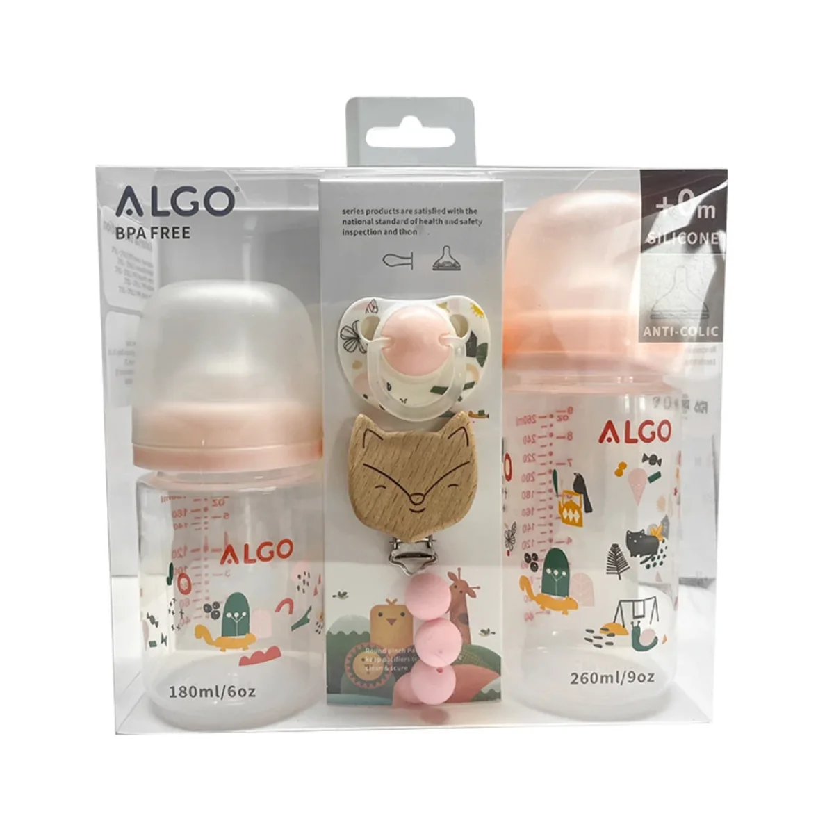 ALGO Baby Set – Bottles + Teat