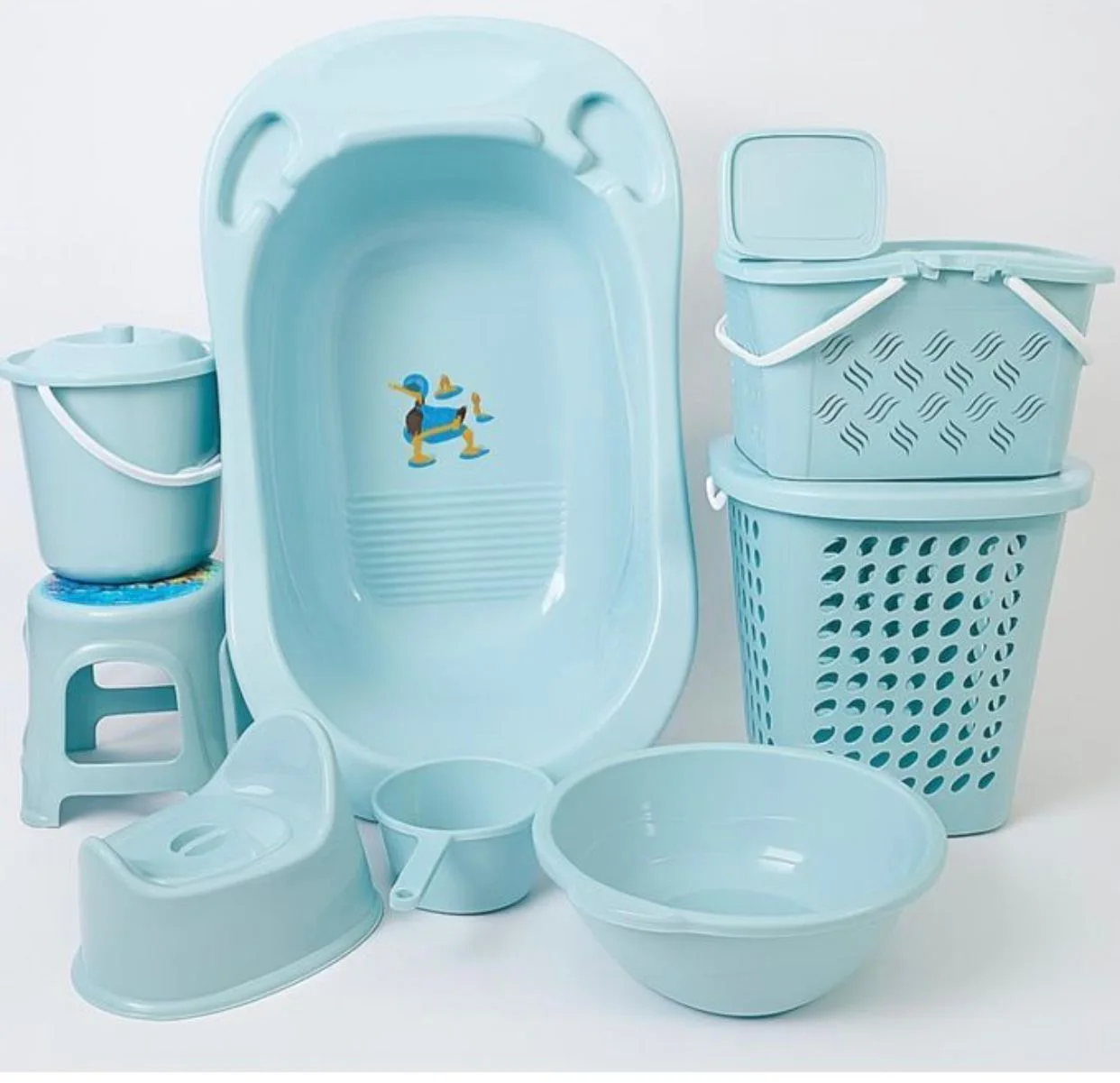 Ensemble Bébé “Girafe & Our Bear” – Le kit complet pour le bain et les soins de votre petit ange !