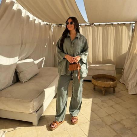 الاطلالة الصيفية الأنيقة