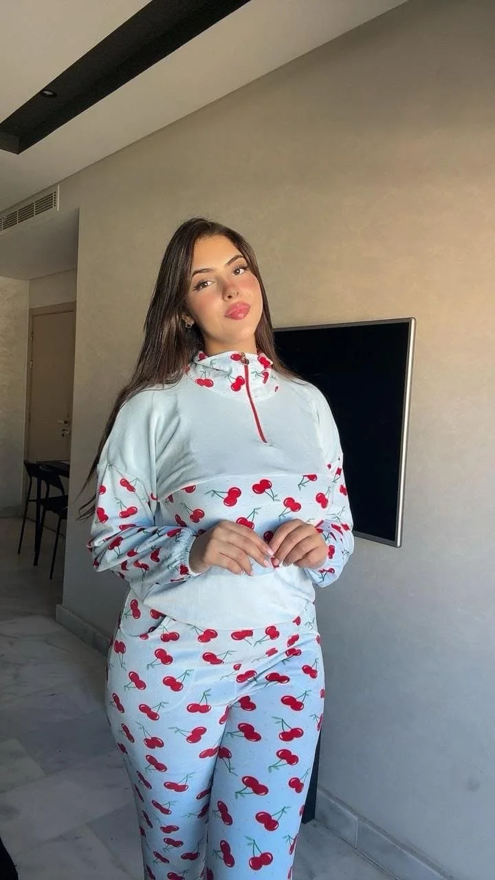 بيجامة  توب موبرة (كرماج غليض)