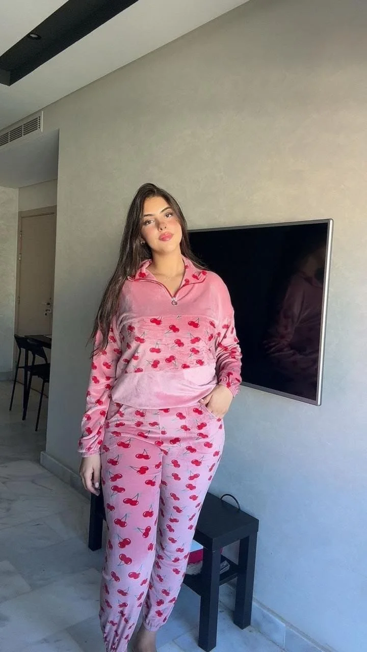 بيجامة  توب موبرة (كرماج غليض)