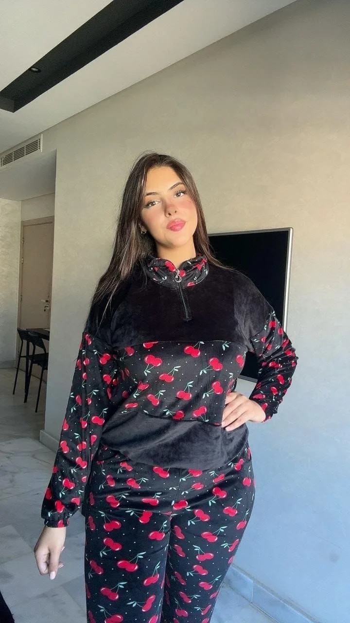 بيجامة  توب موبرة (كرماج غليض)