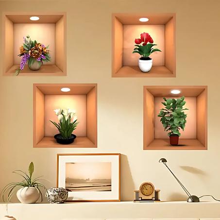 3D مجموعة جداريات