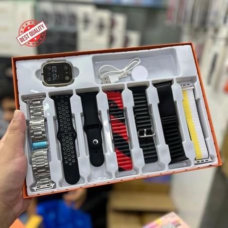 Smart Watch ULTRA 9 7-bracelets ÉTUI GRATUIT