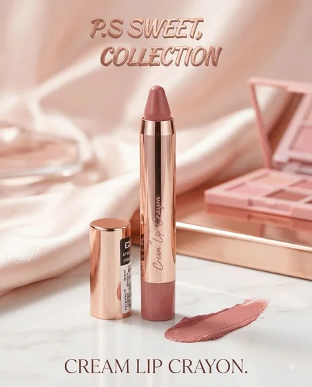 Primark Sweet Cream Lip Crayon – Brown Nude MADE IN FRANCE