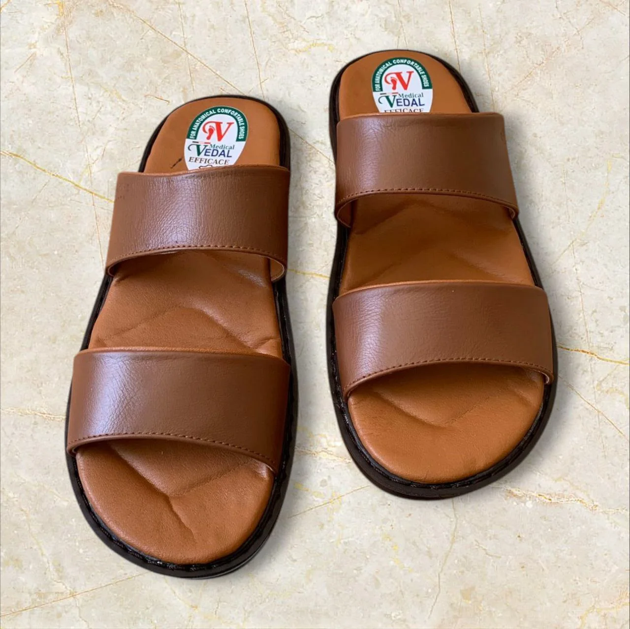 sandales médical Cuir R018