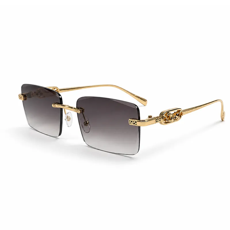 Jaguar cadre Rimless black/gold colour & Photochromic UV 400