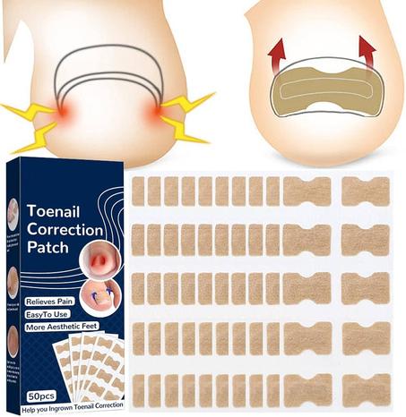 اللصقات الطبية لرفع الظفر بلطف، وتخفف الألم والاحمرار من أول استخدام