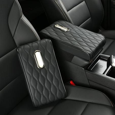 مسند الذراع للسيارة مع فتحة مناديل – راحة وأناقة وتنظيم مثالي!