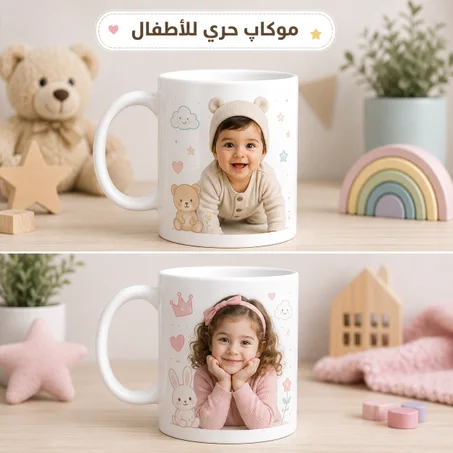 كاس بالطباعة شخصية