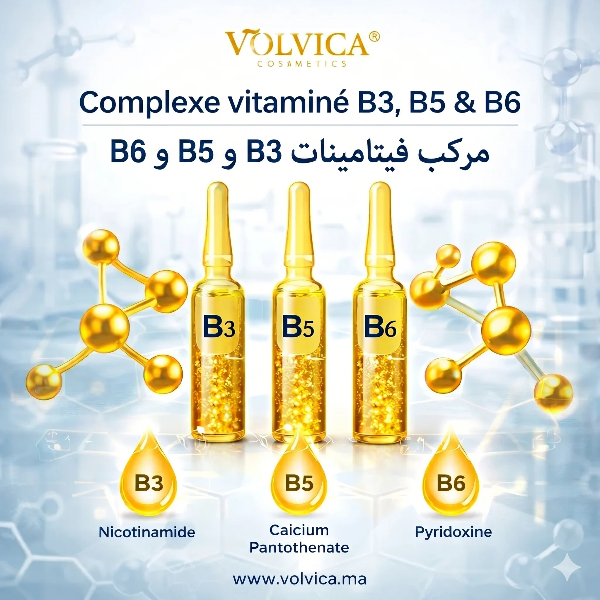 Pack Volvica Crystal Protein Hair Care Set 3 In 1