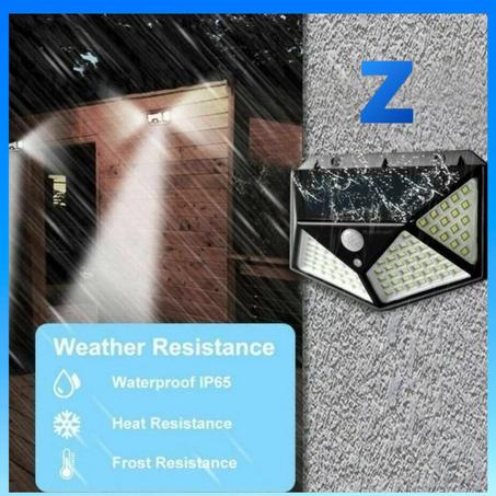 Solar Wall Light ✨ إضاءة ذكية تعمل بالطاقة الشمسية! وفّر الكهرباء واحصل على إضاءة قوية تلقائية عند الحركة 💡 مقاومة للمطر والغبار – مثالية للحديقة والمداخل! 🌿