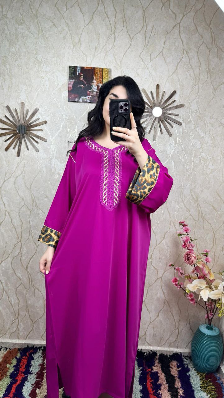 قفطان ثوب كريب روزا