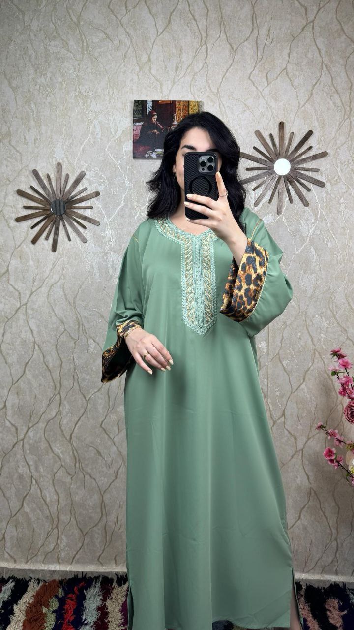 قفطان ثوب كريب روزا