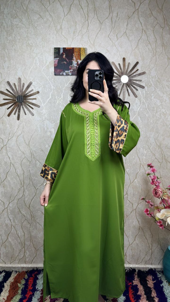 قفطان ثوب كريب روزا