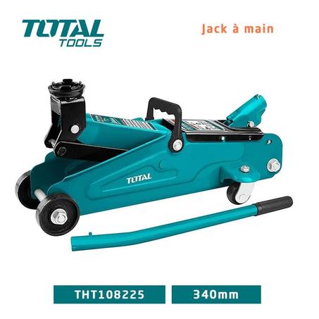 TOTAL Cric chariot hydraulic 2 tonnes TOTAL