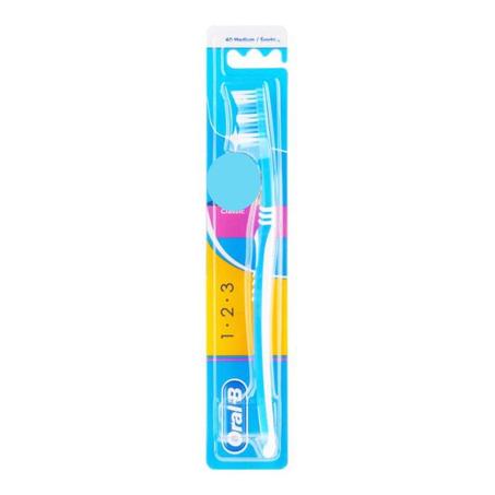 ORAL-B 1.2.3 BROSSE A DENTS MEDIUM CLASSIC CARE